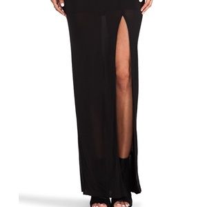 BRAND NEW BELLA LUXX MAXI SKIRT WITH SIDE SLIT